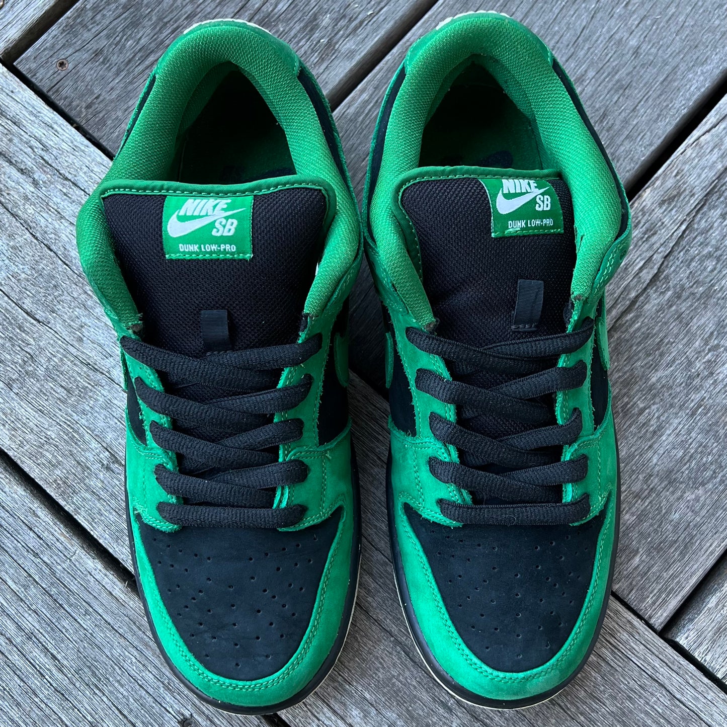 Nike SB Dunk Low Green Lantern Size 9.5