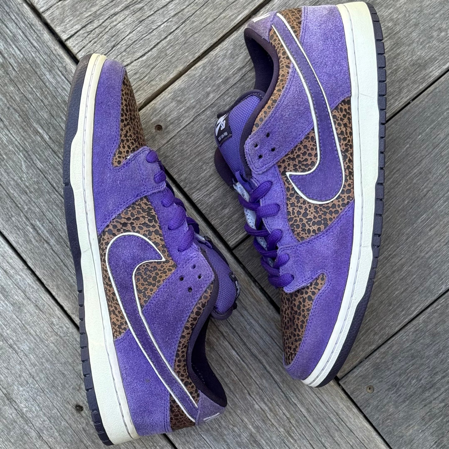 Nike SB Dunk Low Kenny Powers Purple Safari Size 11