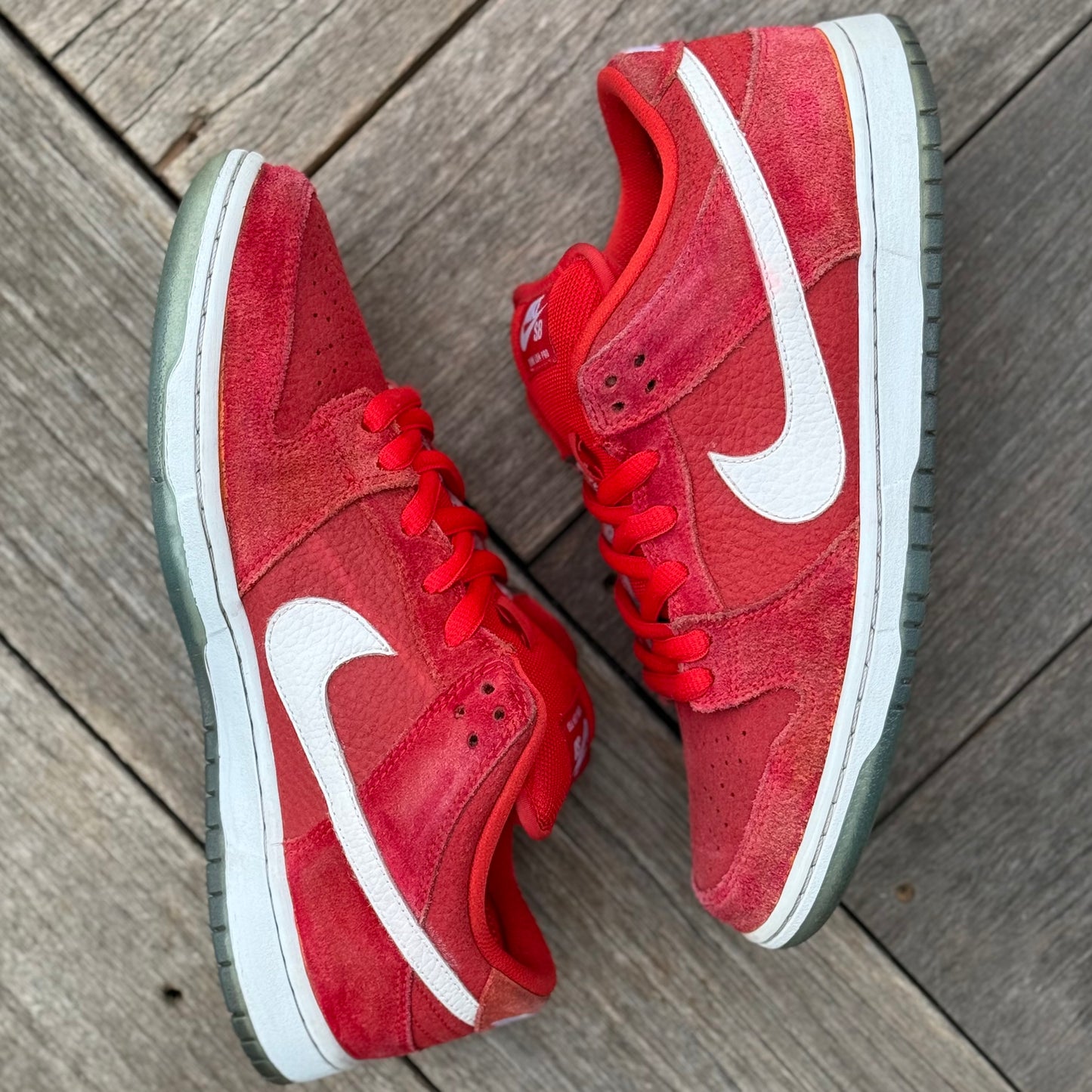 Nike SB Dunk Low Challenge Red Size 8.5