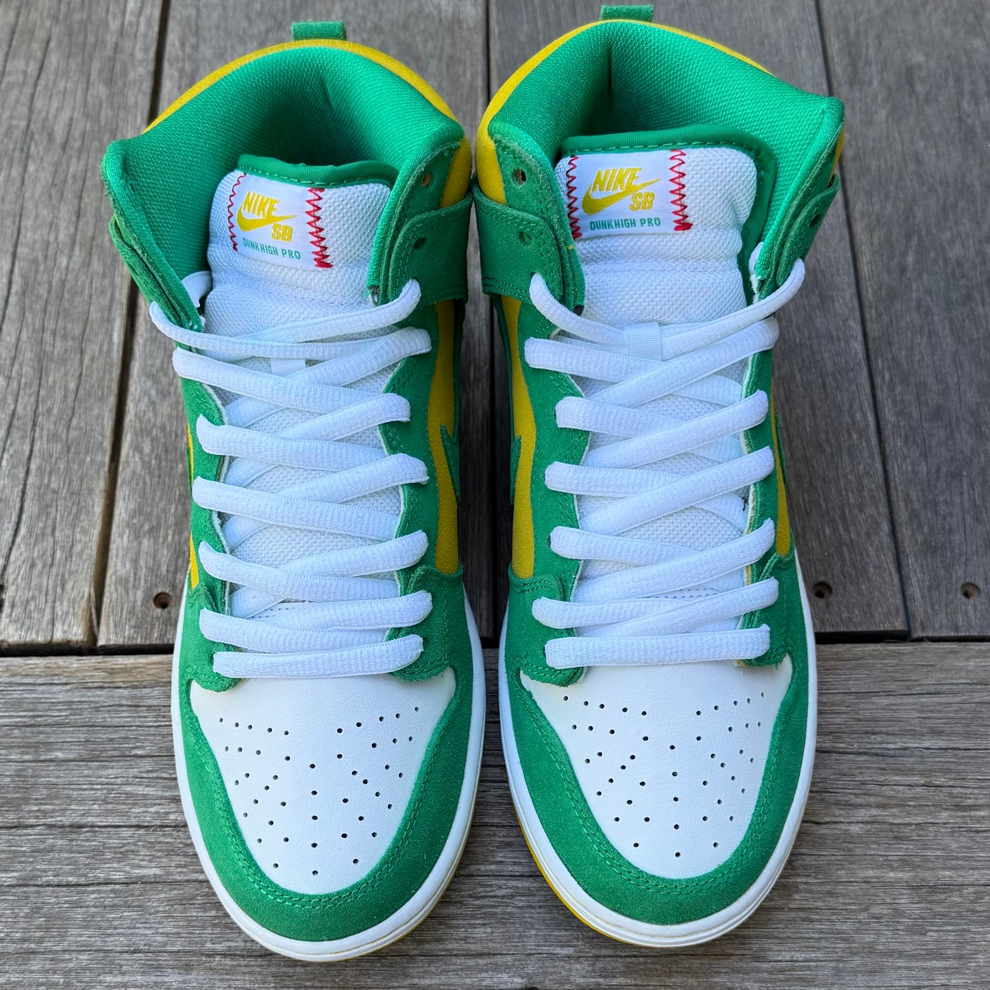 Nike SB Dunk High Oakland A’s Size 8