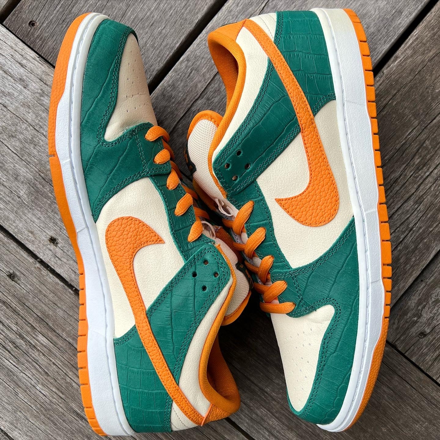 Nike SB Dunk Low Kumquat Legion Pine Size 13