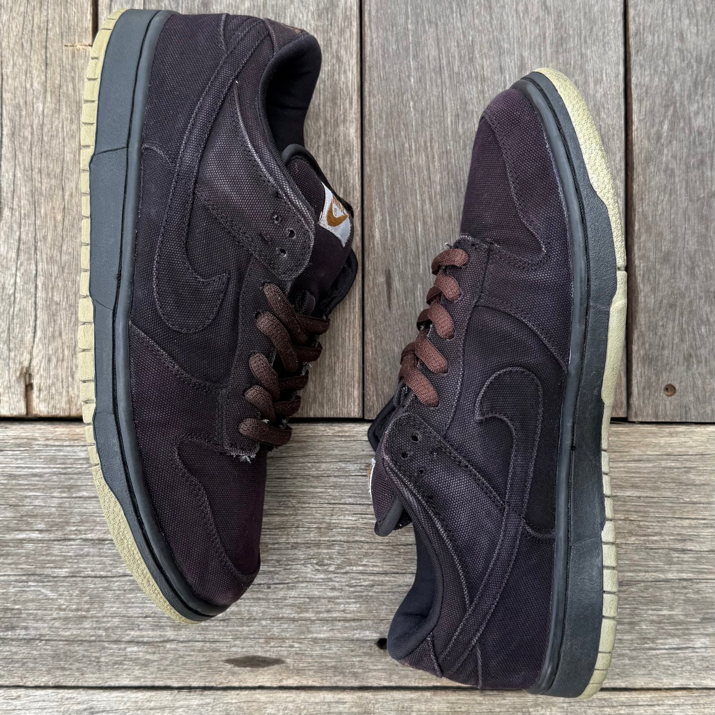 Nike SB Dunk Low Black Carhartt Size 9.5