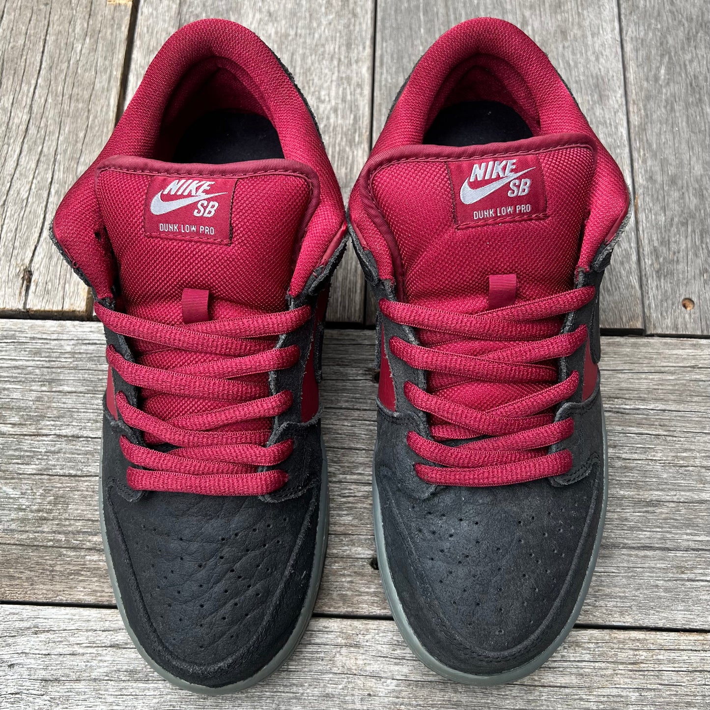 Nike SB Dunk Low Red Wine Size 9