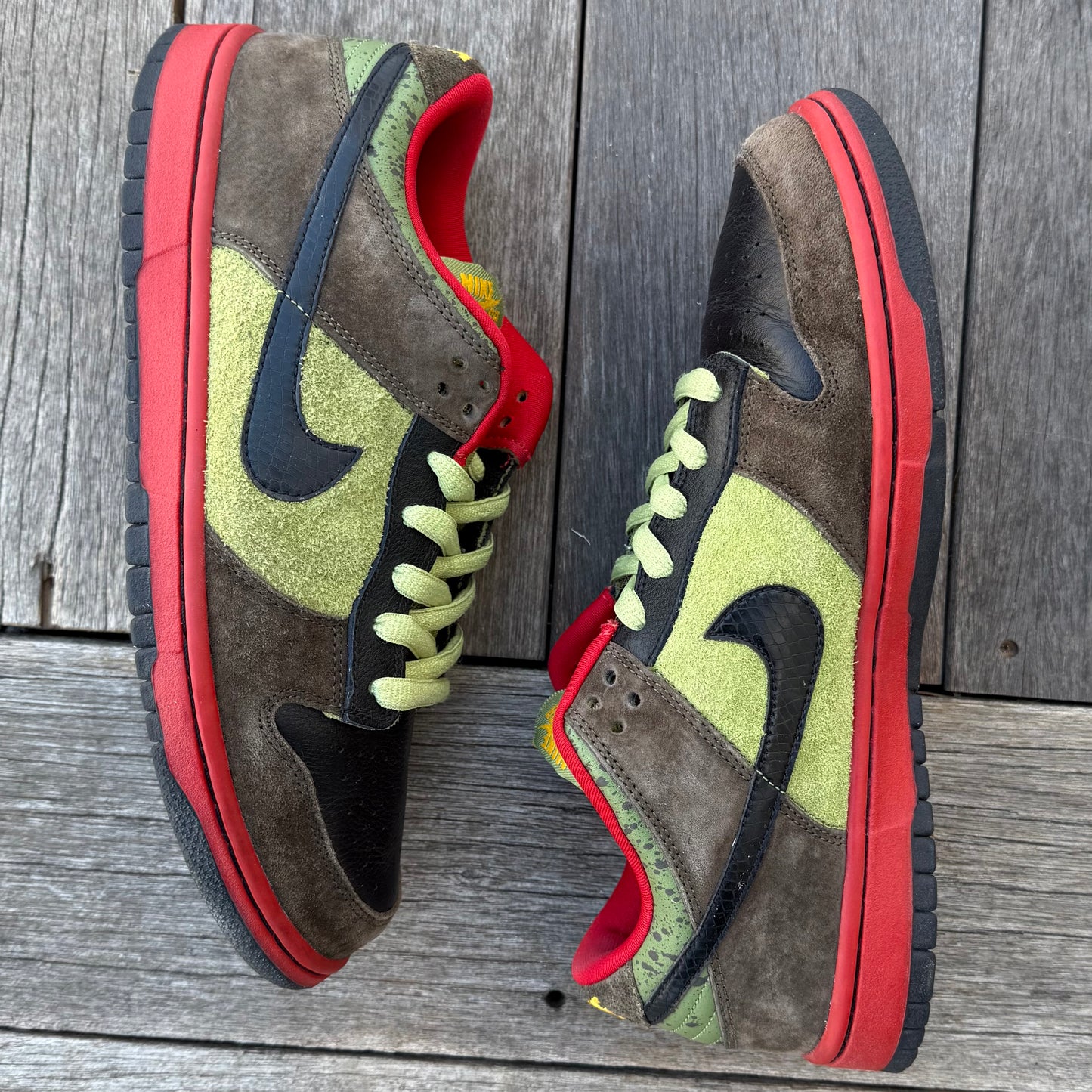 Nike SB Dunk Low Asparagus Size 10.5
