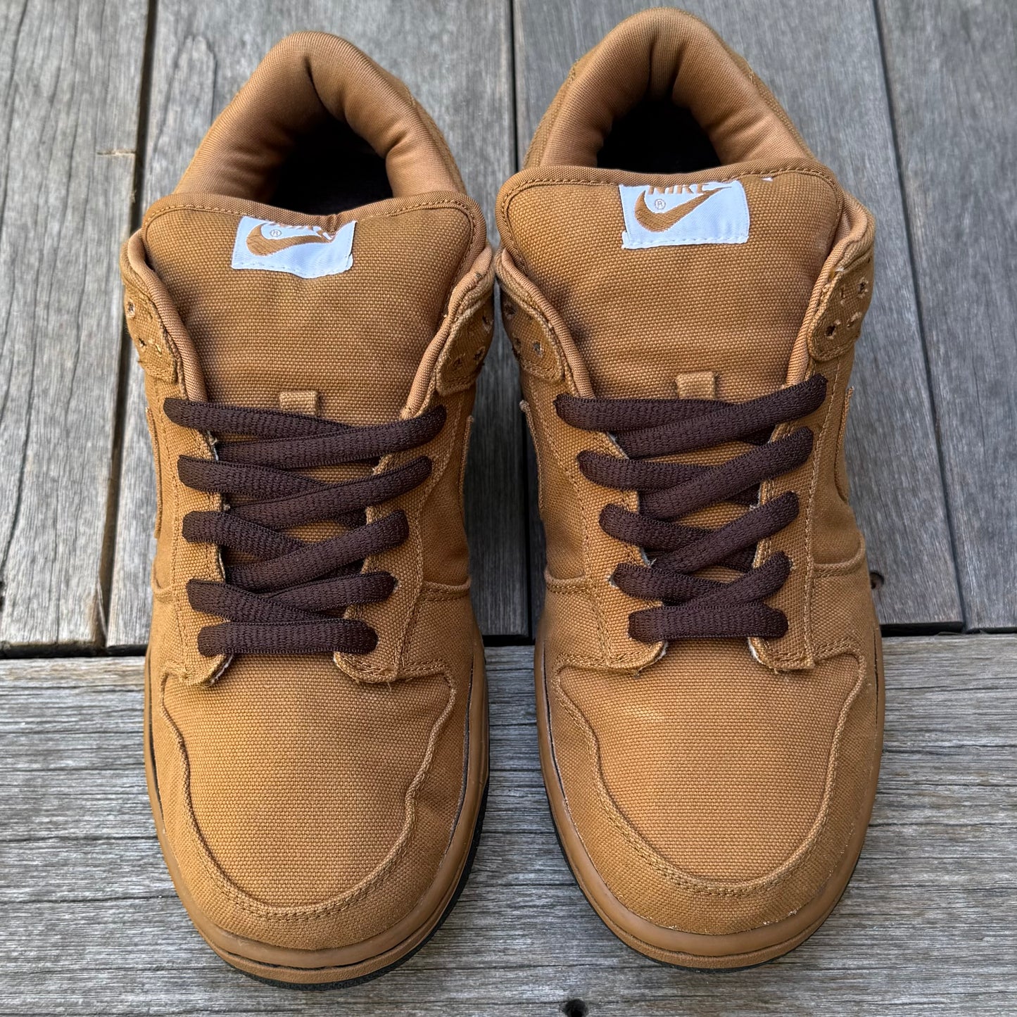 Nike SB Dunk Low Carhartt Shale Size 10