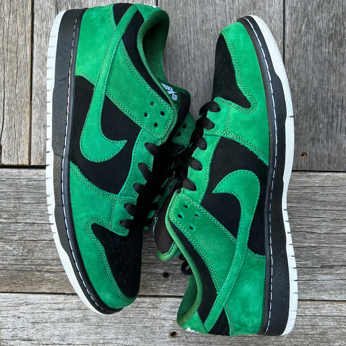 Nike SB Dunk Low Green Lantern Size 10.5