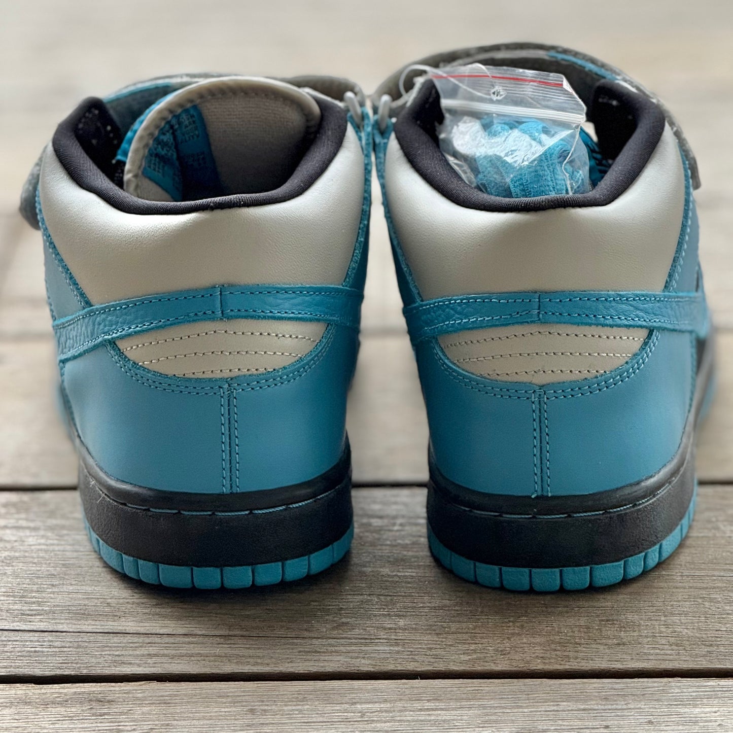 Nike SB Dunk Mid Aqua Fuel Blue Size 9.5