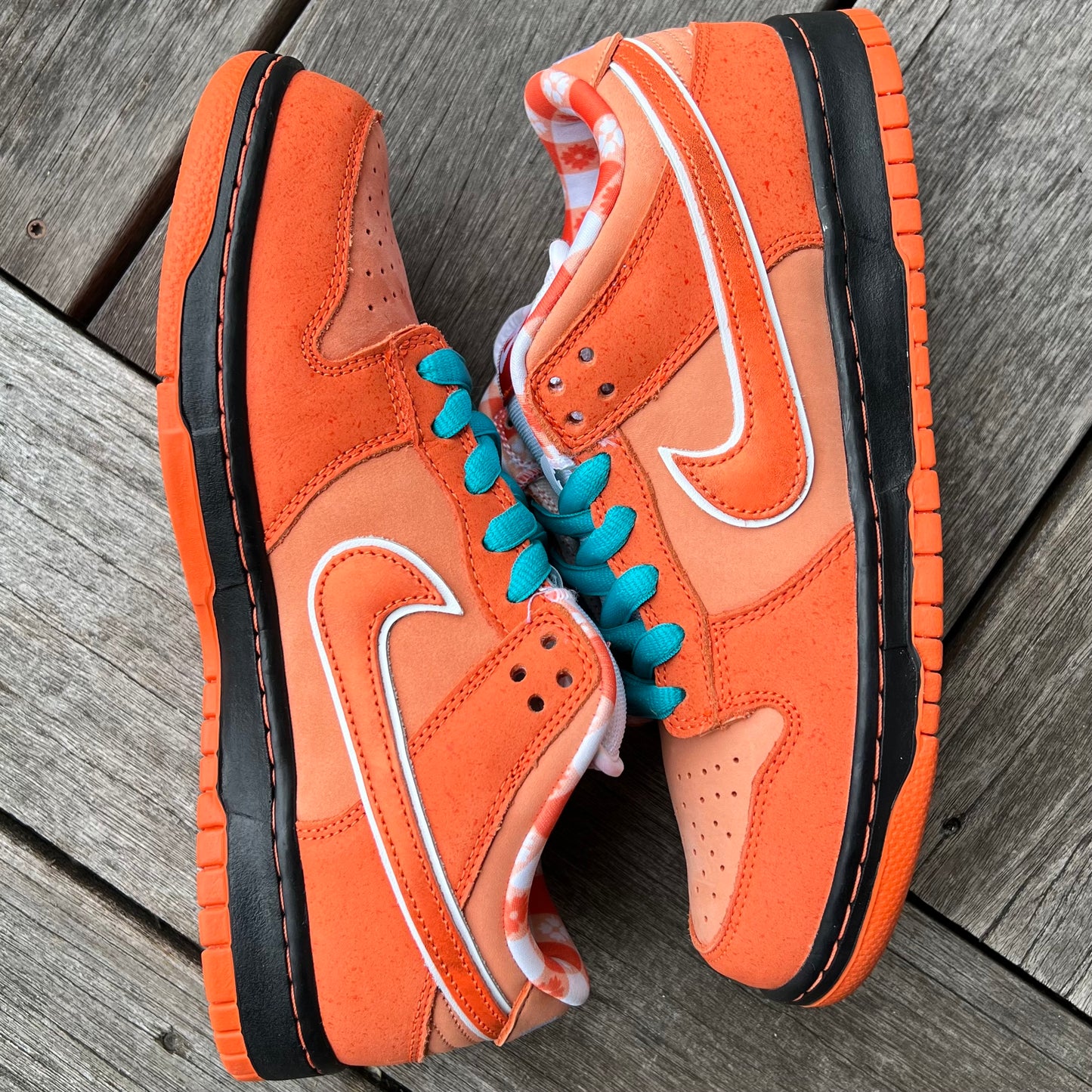 Nike SB Dunk Low Orange Lobster Size 8