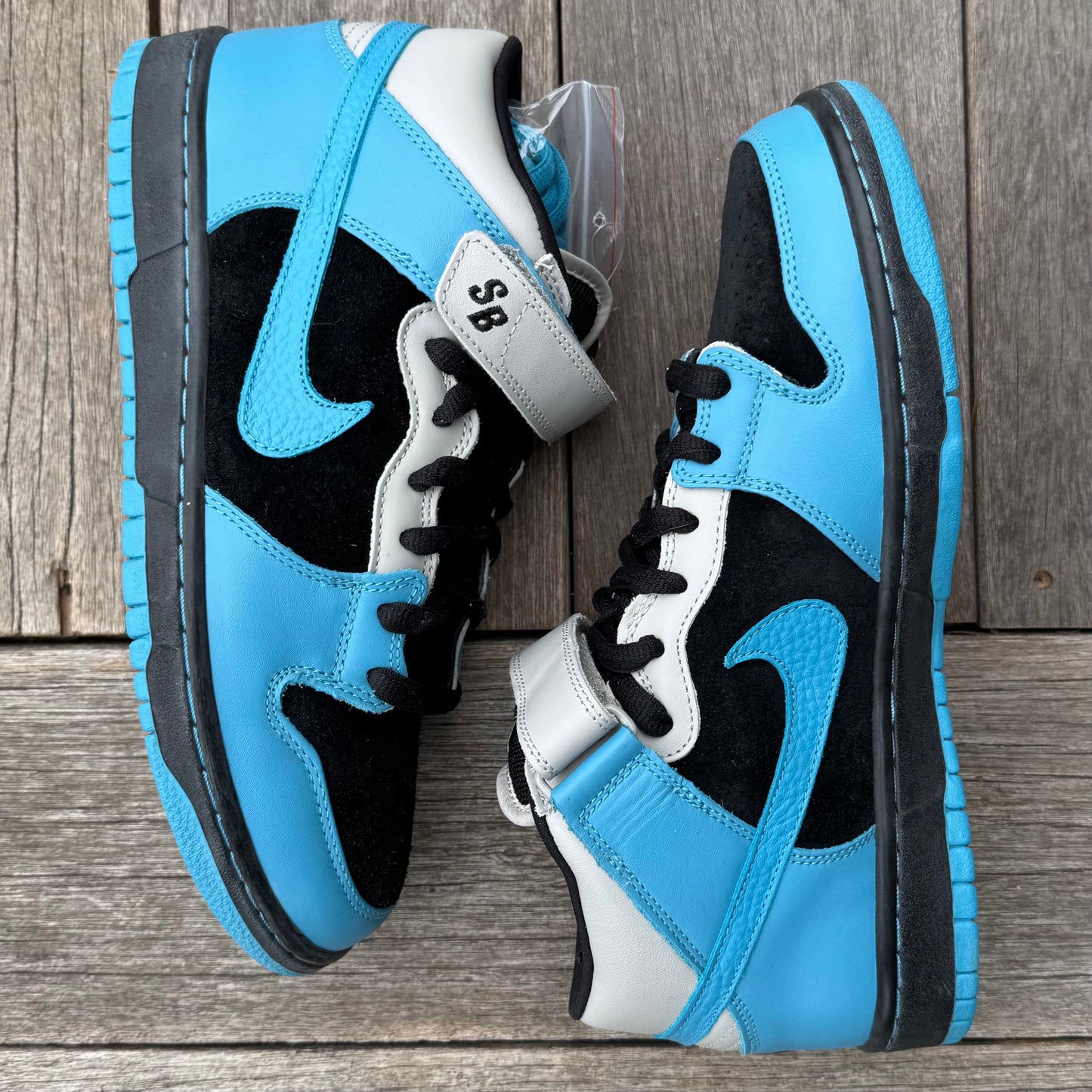 Nike SB Dunk Mid Aqua Fuel Blue Size 9.5