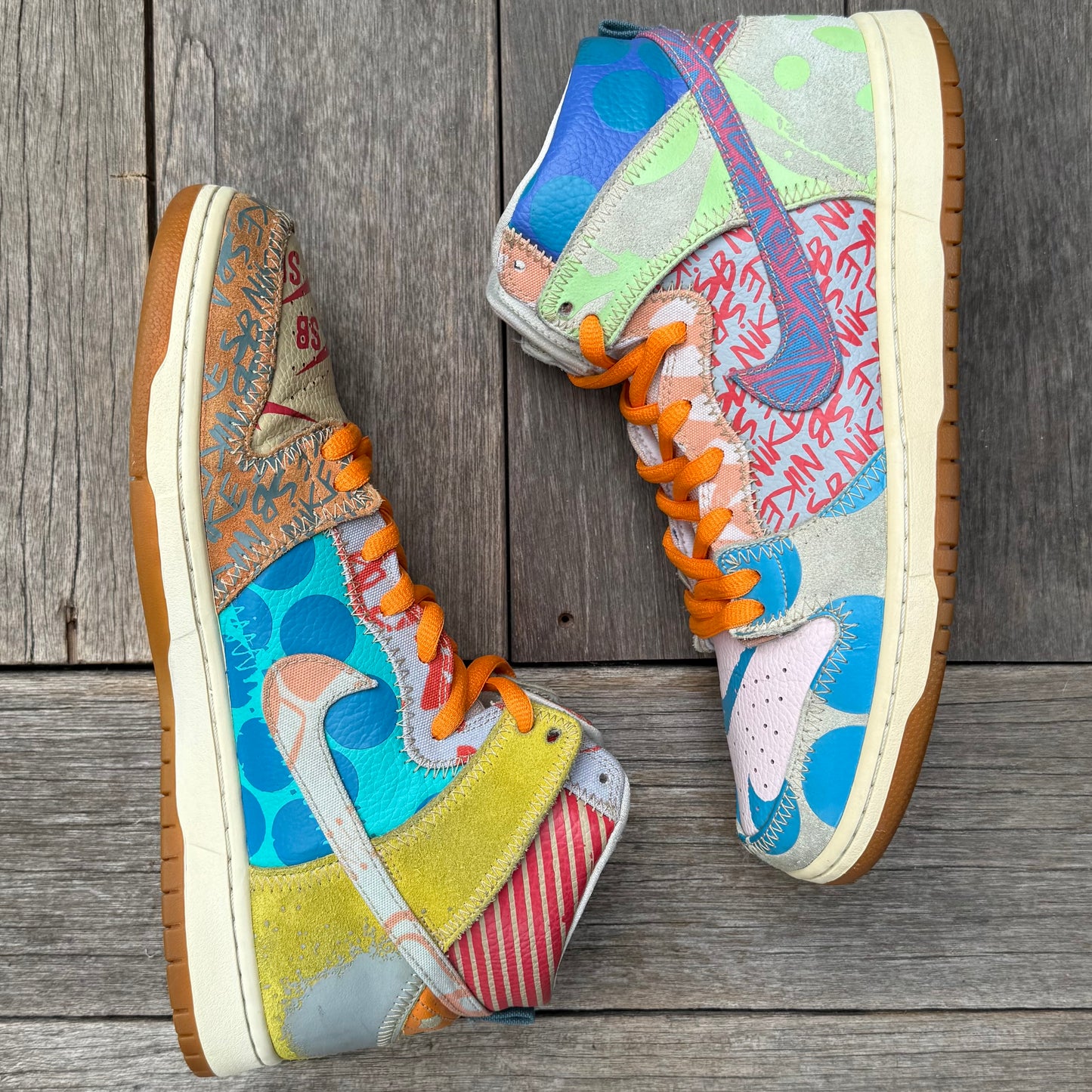 Nike SB Dunk High What the Thomas Campbell Size 13