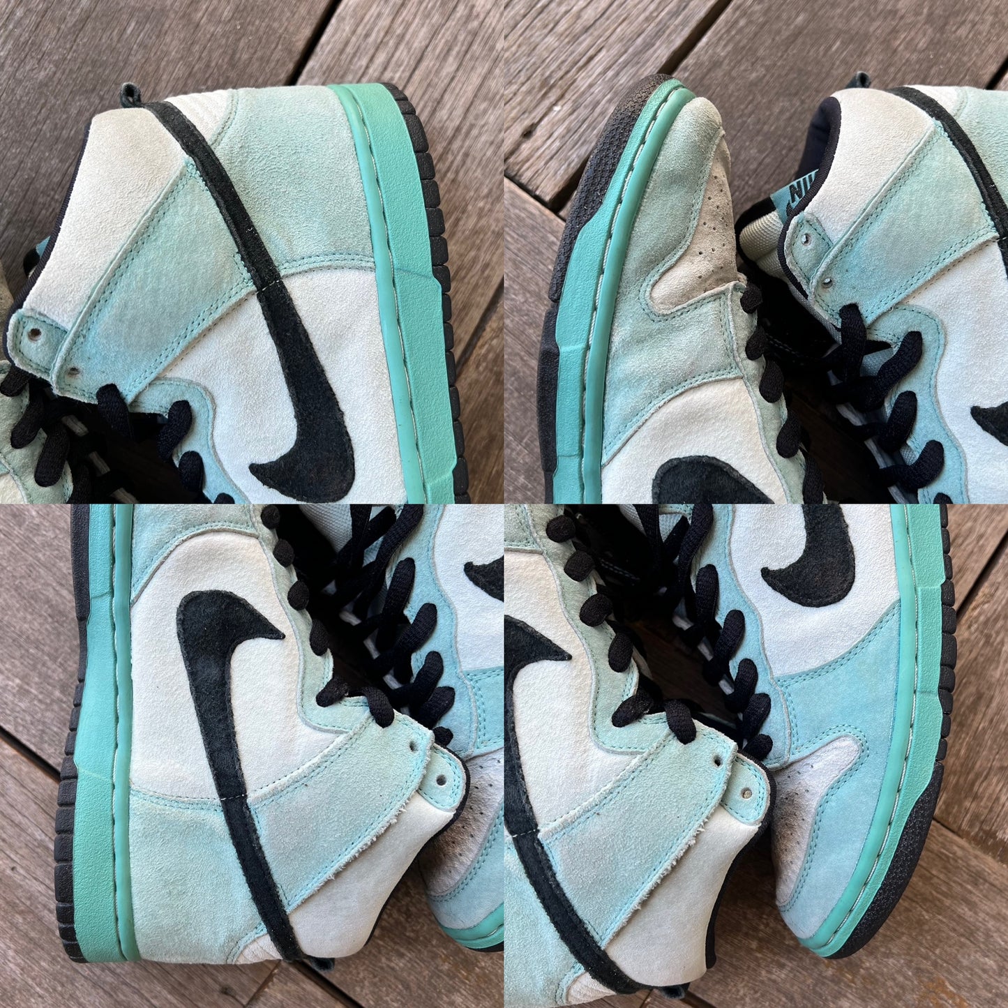 Nike SB Dunk High Sea Crystal Size 10