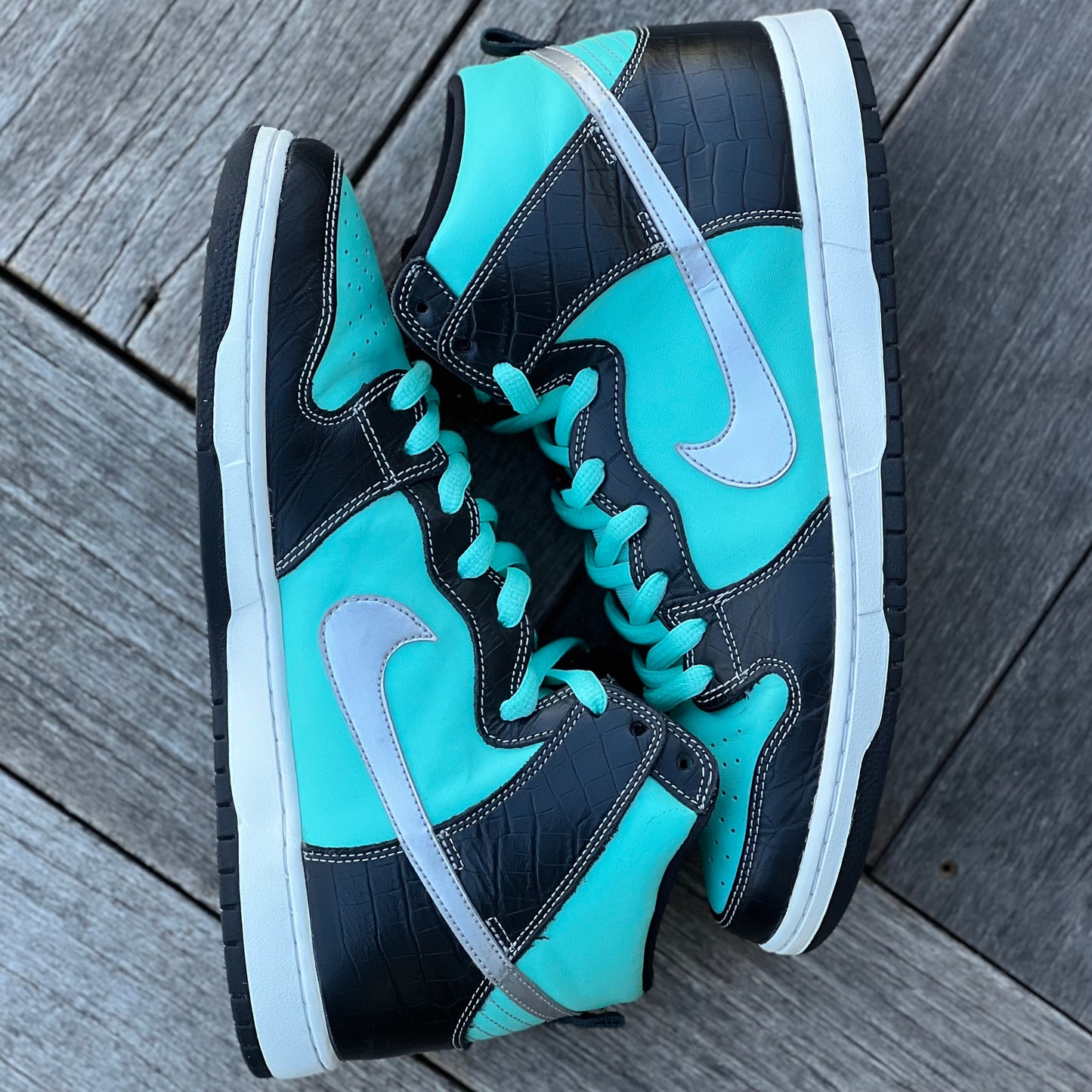 Nike SB Dunk High Tiffany Diamond Size 12