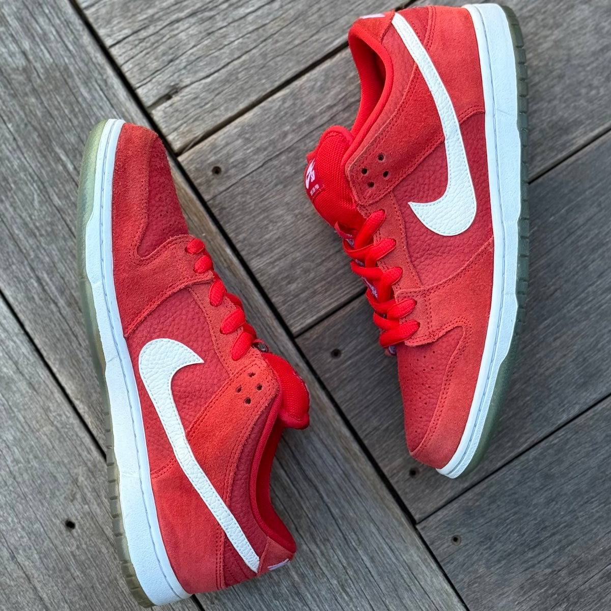 Nike SB Dunk Low Challenge Red Size 9.5