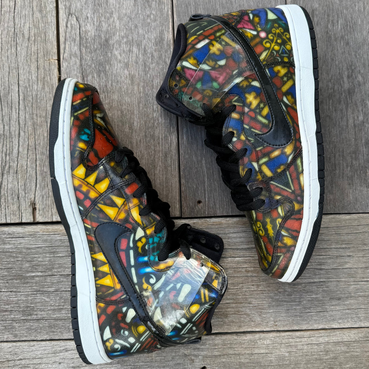 Nike SB Dunk High Concepts Stained Glass Size 11.5
