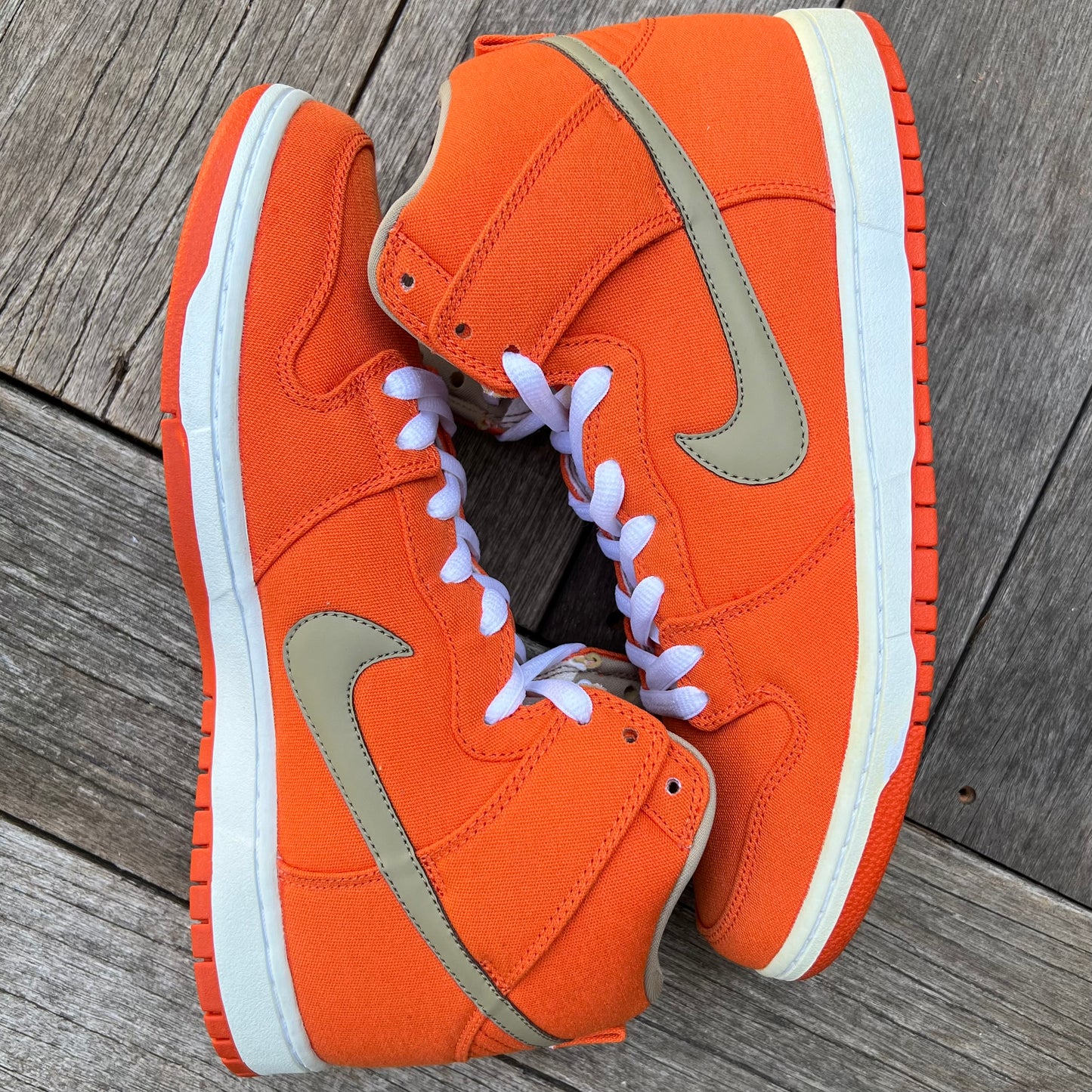 Nike SB Dunk High Urban Orange Size 11