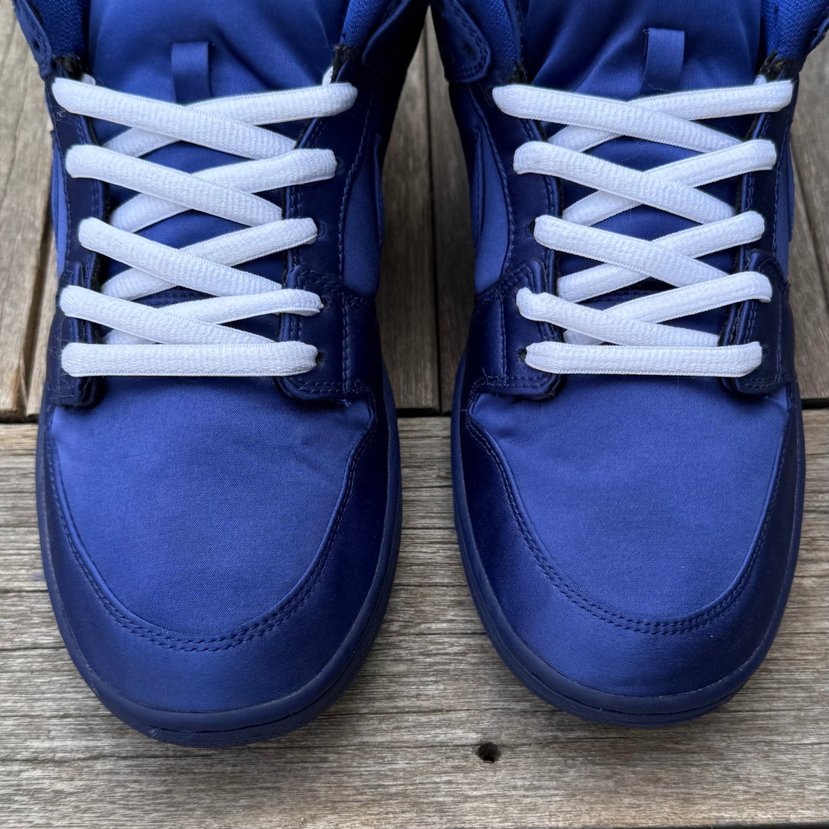 Nike SB Dunk Low NBA Deep Royal Blue Satin Size 13