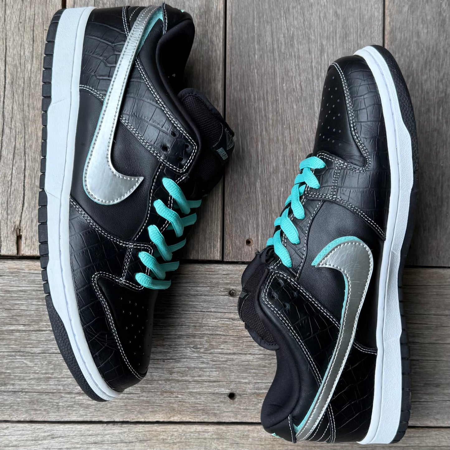 Nike SB Dunk Low Black Diamond Size 11.5