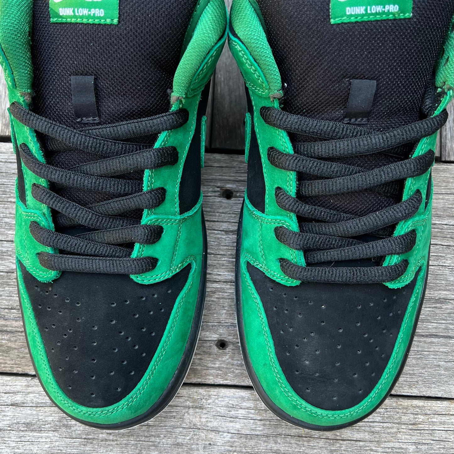 Nike SB Dunk Low Green Lantern Size 10.5