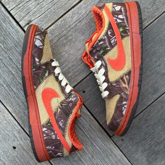 Nike SB Dunk Low Hunter Camo Reese Forbes Size 9.5