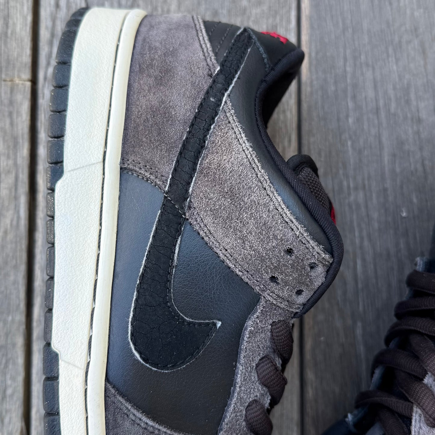 Nike SB Dunk Low Dark Charcoal Black Size 9.5