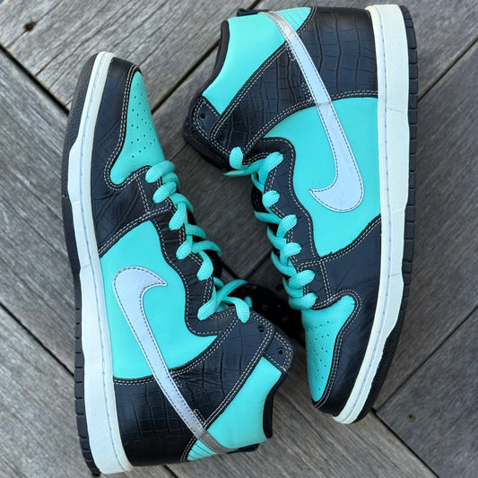 Nike SB Dunk High Tiffany Diamond Size 10.5