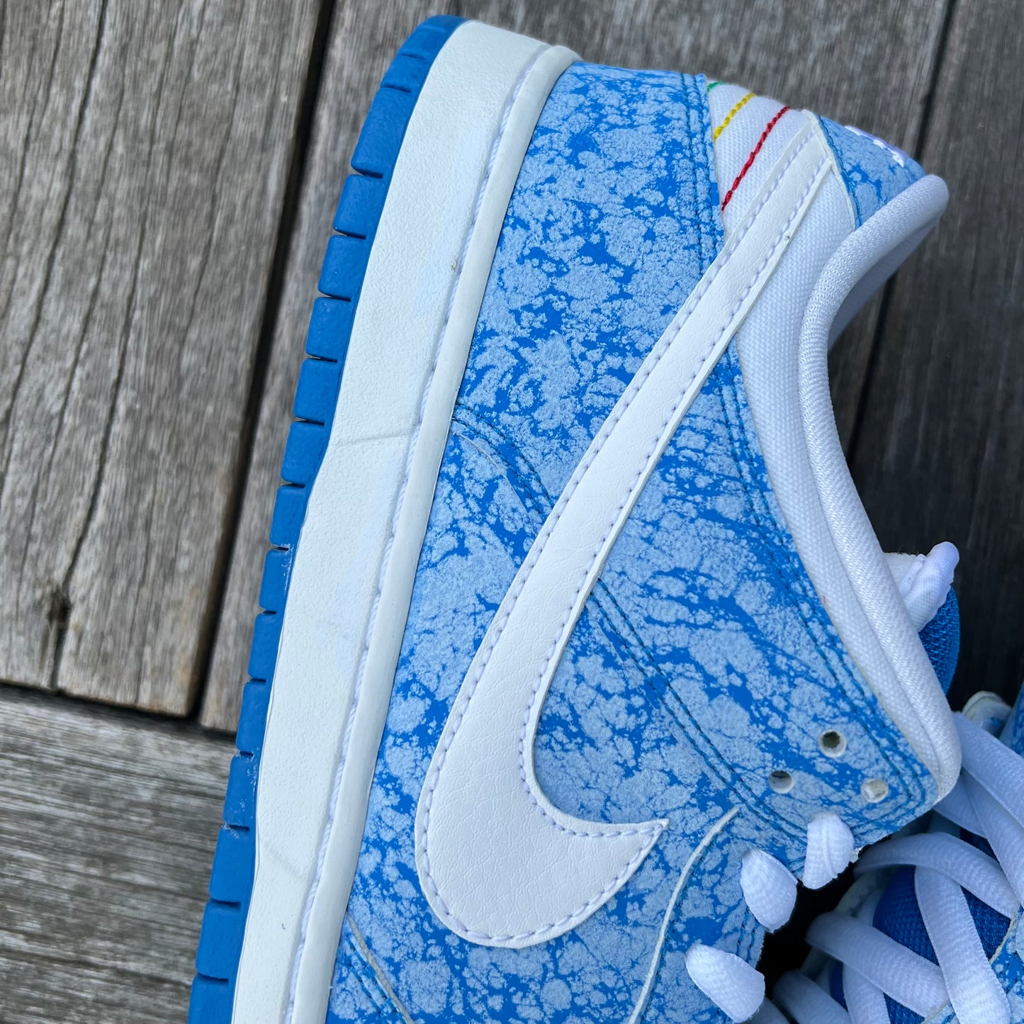 Nike SB Dunk Low Blue Marble Size 11