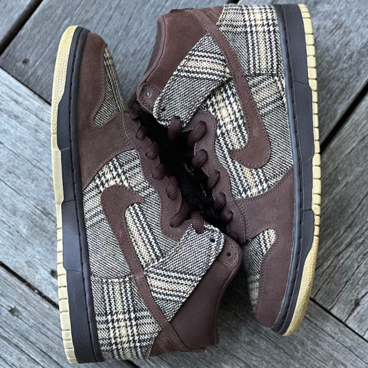 Nike SB Dunk High Tweed Size 9