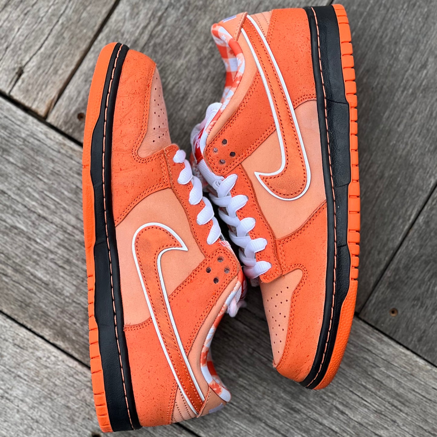 Nike SB Dunk Low Orange Lobster Size 8