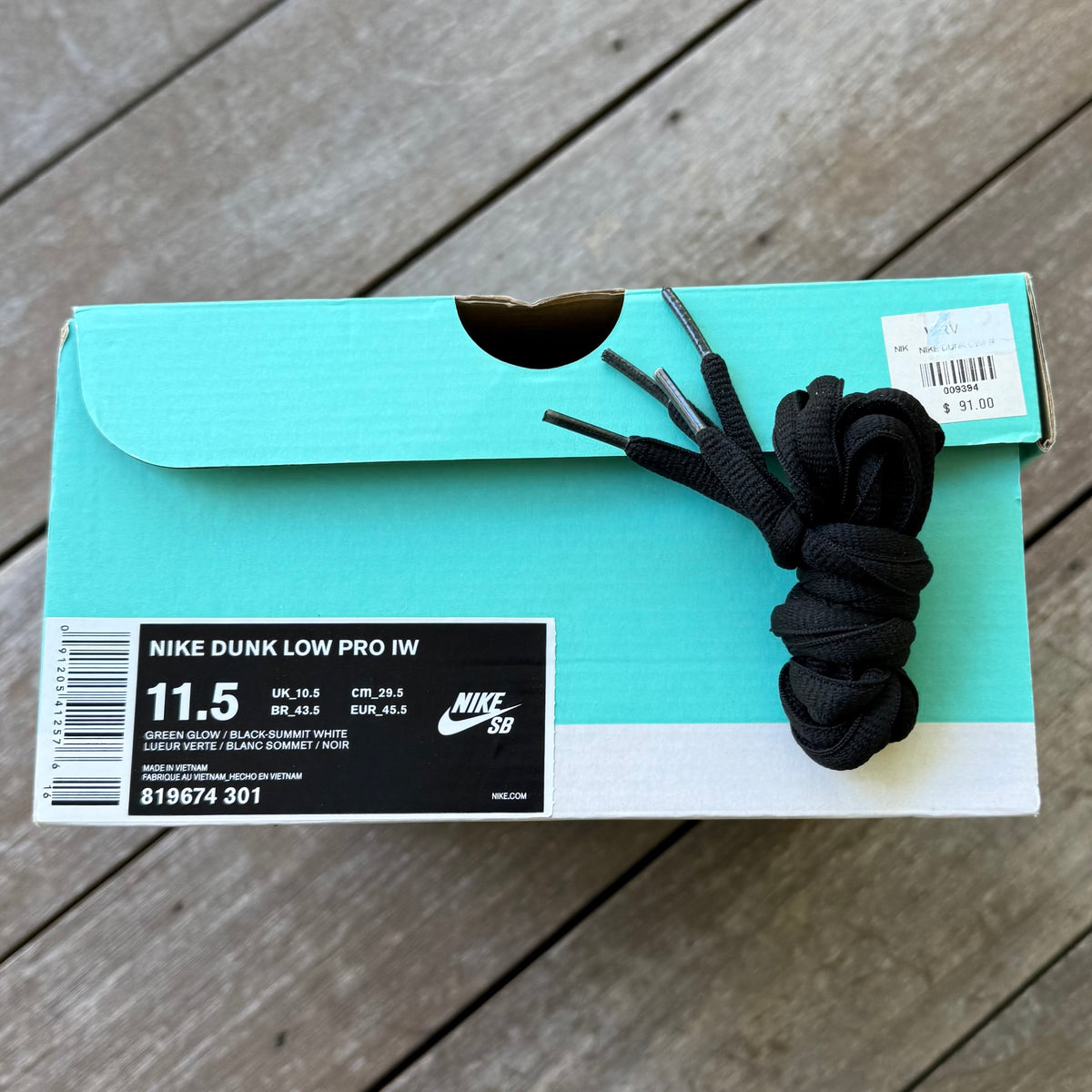 Nike SB Dunk Low Sea Crystal Size 11.5