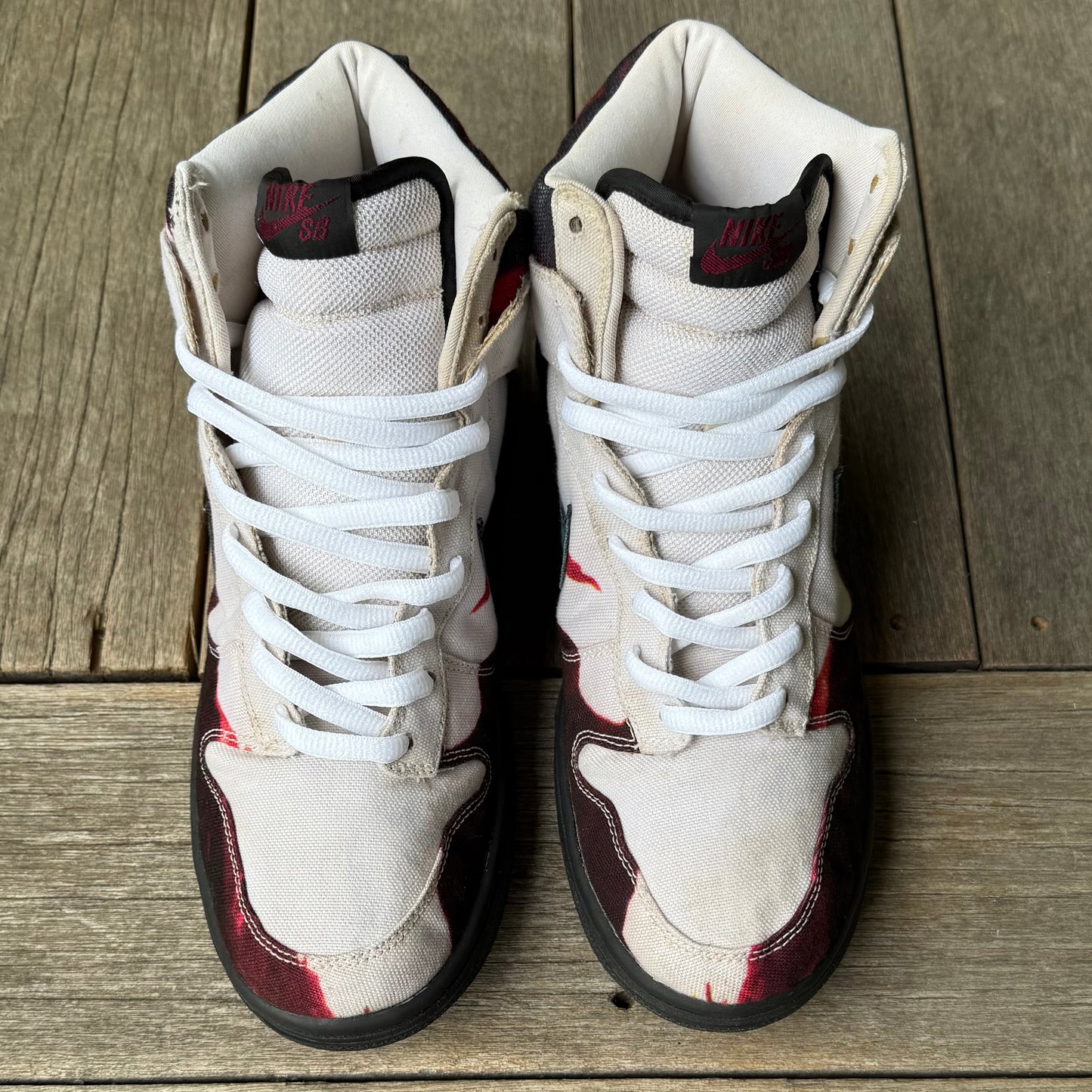 Nike SB Dunk High White Melvin Size 11.5