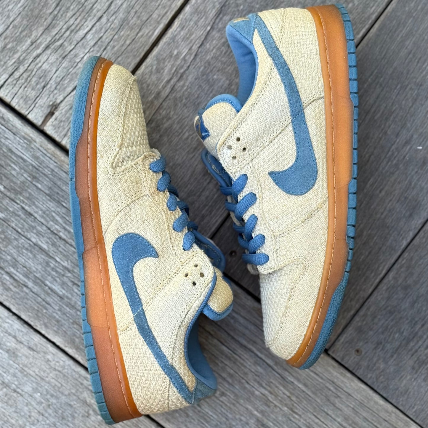 Nike SB Dunk Low Blue Hemp Size 10.5