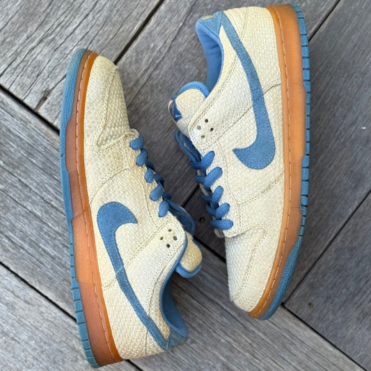Nike SB Dunk Low Blue Hemp Size 10.5