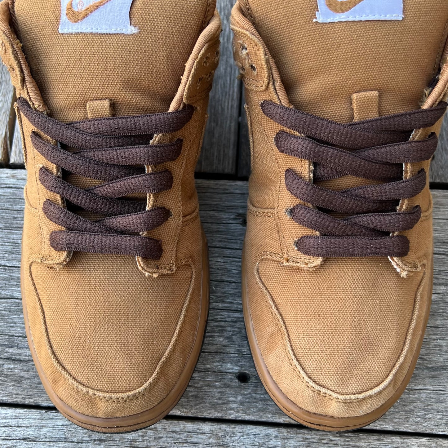 Nike SB Dunk Low Carhartt Brown/Shale Size 8.5