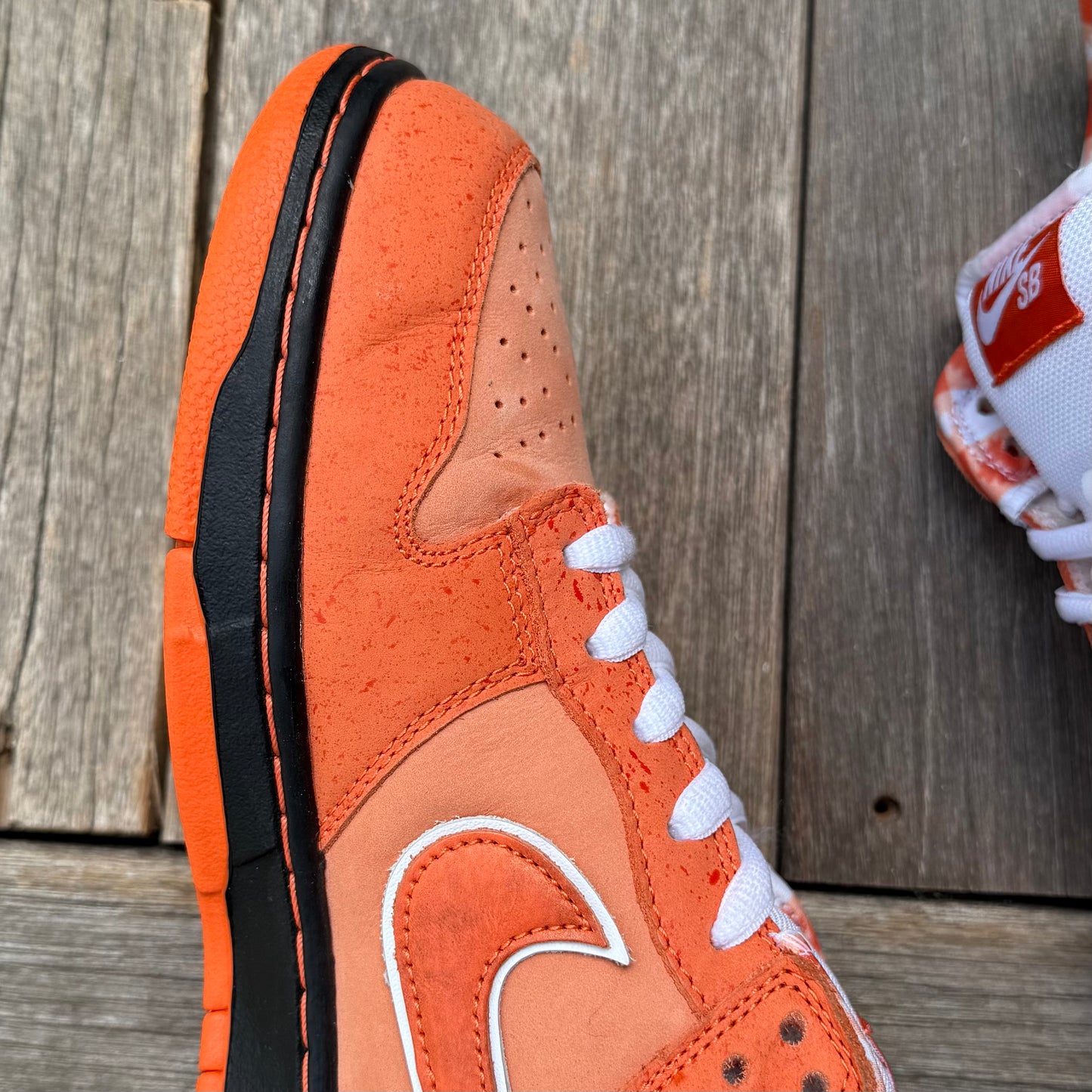 Nike SB Dunk Low Orange Lobster Size 10