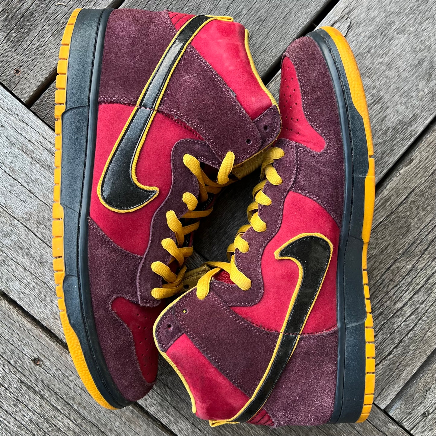 Nike SB Dunk High Iron Man Size 13