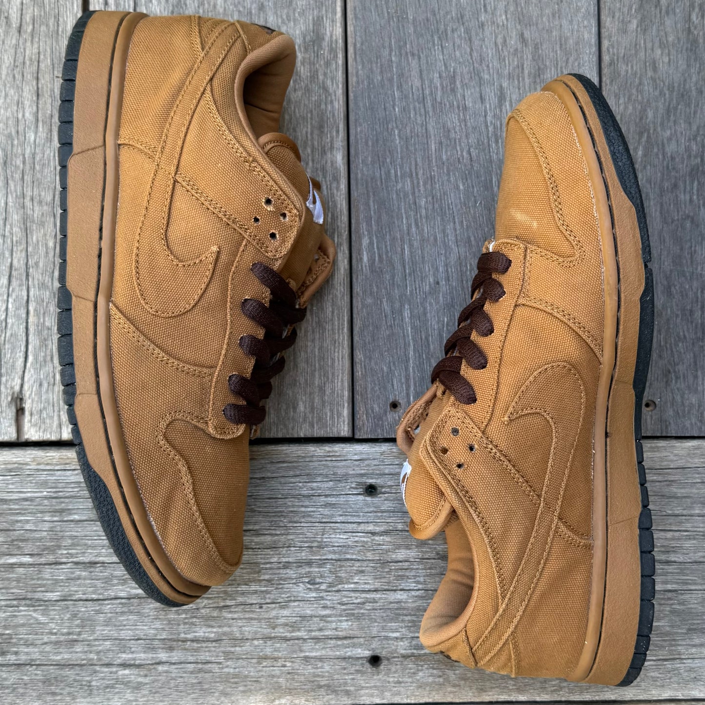 Nike SB Dunk Low Carhartt Shale Size 10