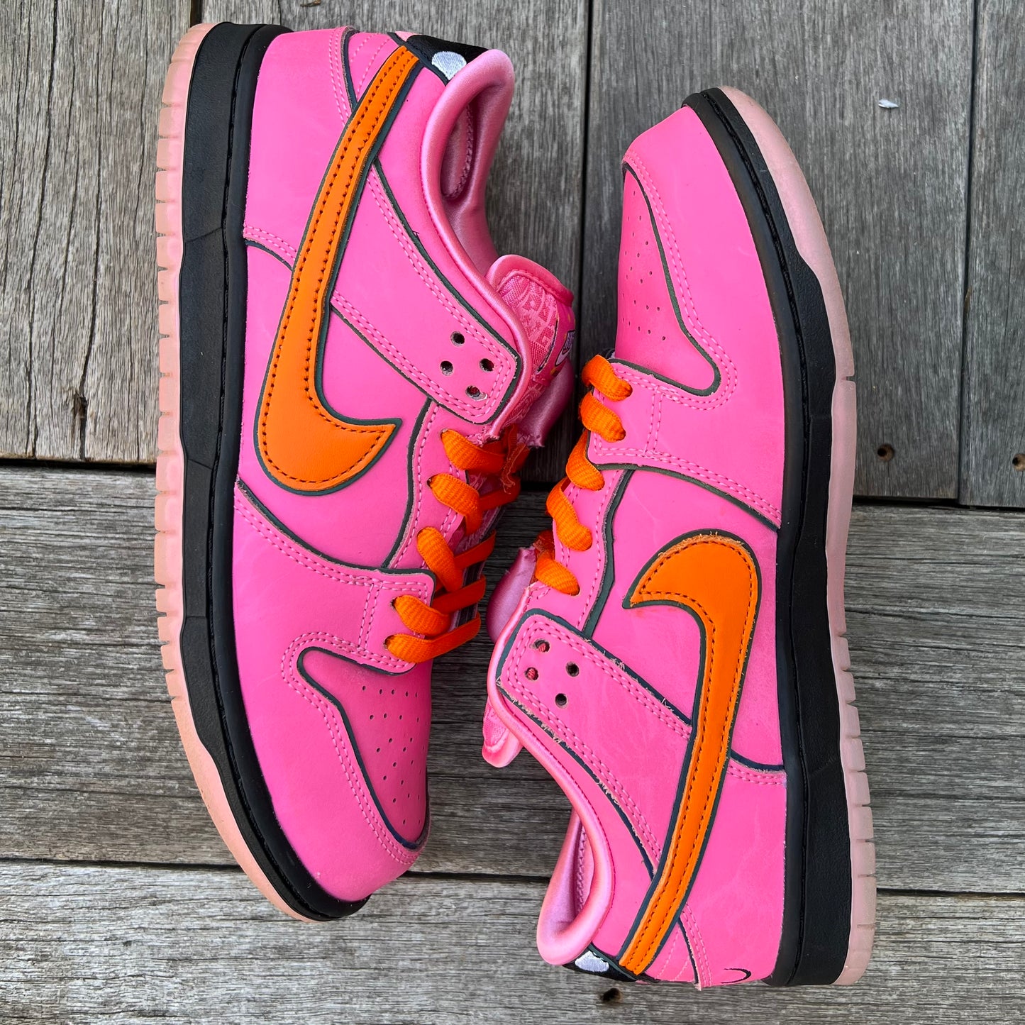 Nike SB Dunk Low Pink Powerpuff Girl Blossom Size 8