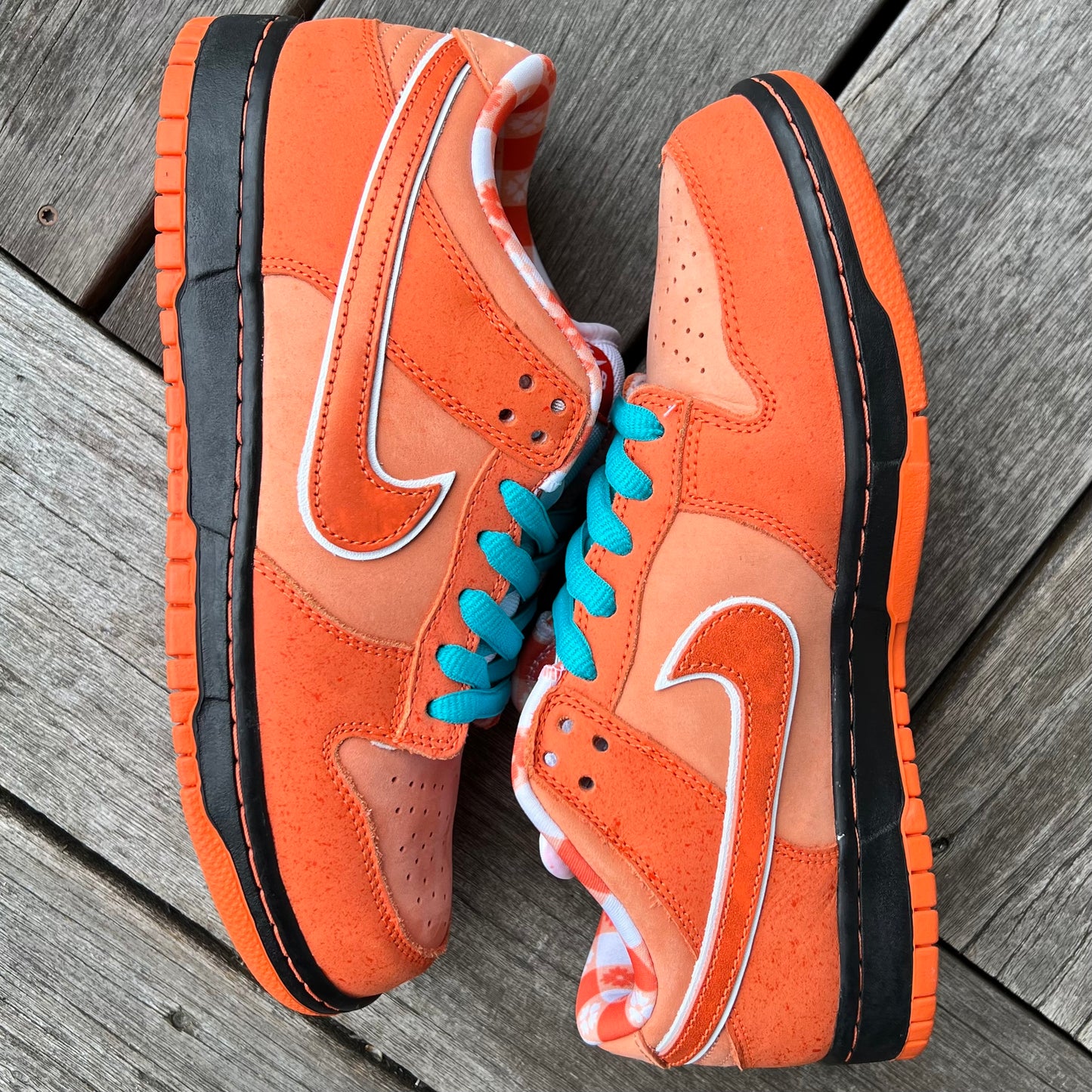 Nike SB Dunk Low Orange Lobster Size 8