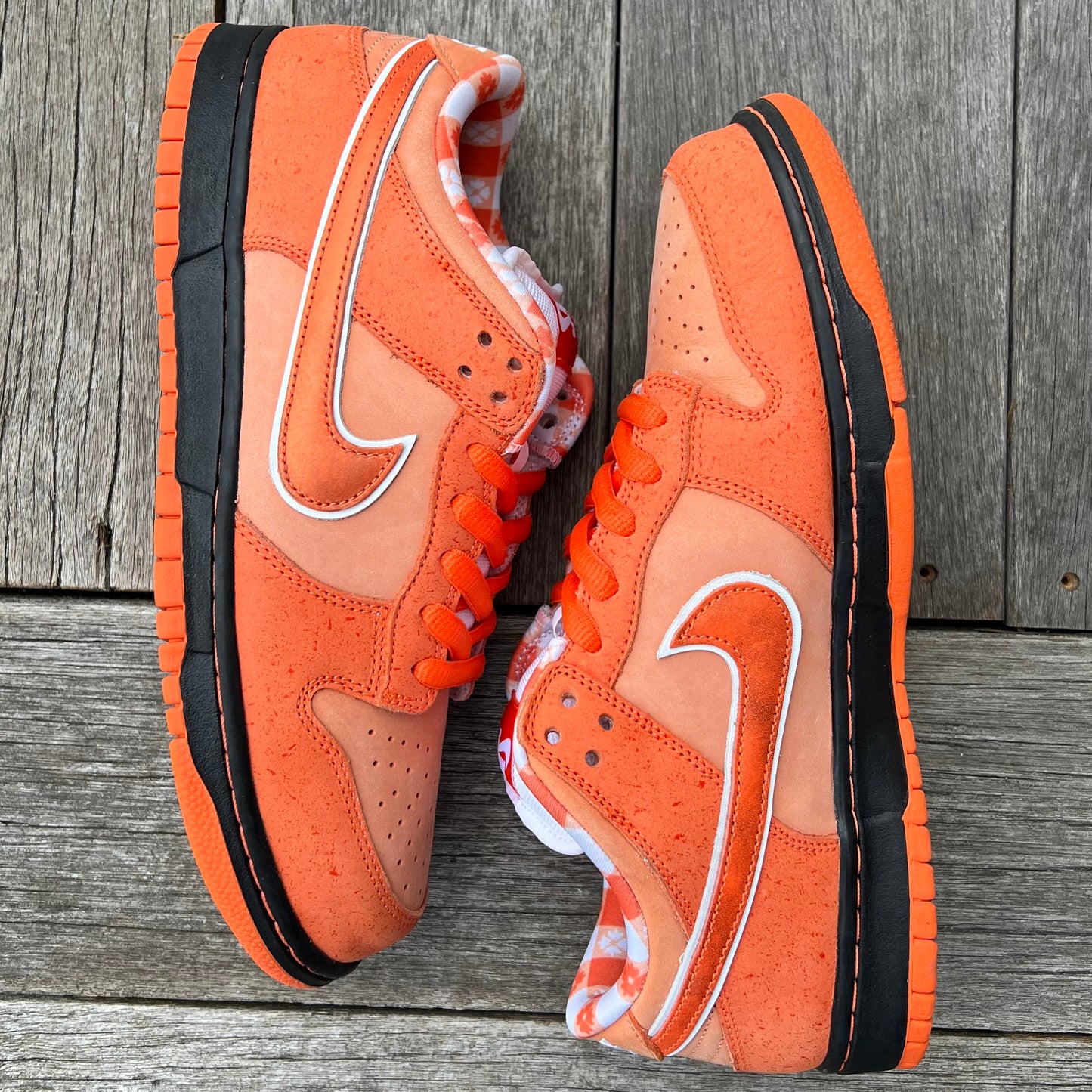 Nike SB Dunk Low Orange Lobster Size 10.5