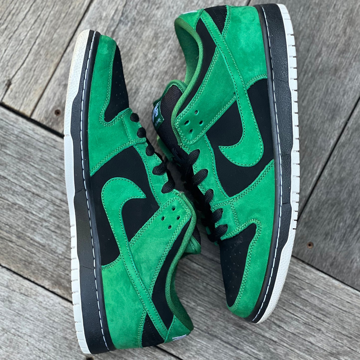 Nike SB Dunk Low Green Lantern Size 10.5