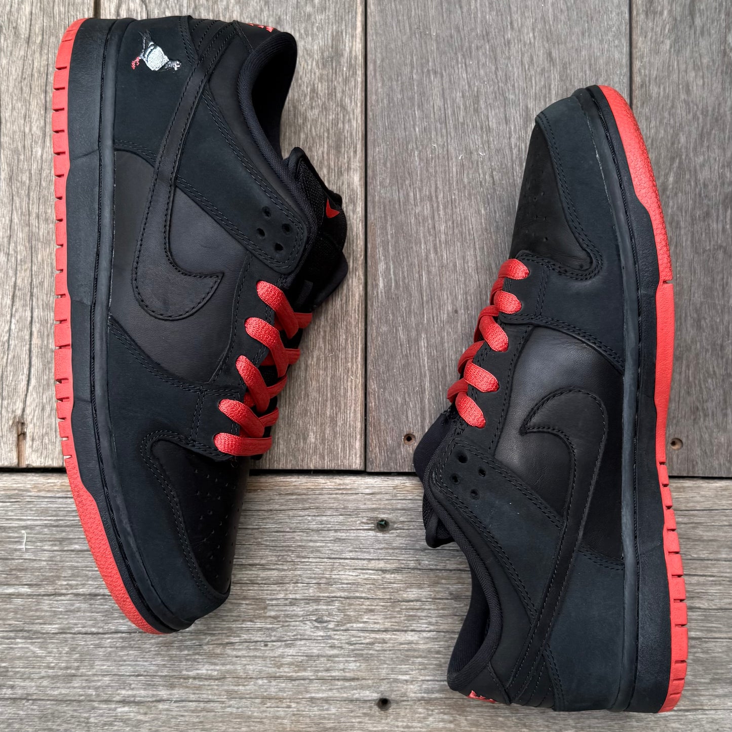 Nike SB Dunk Low Black Pigeon Size 9
