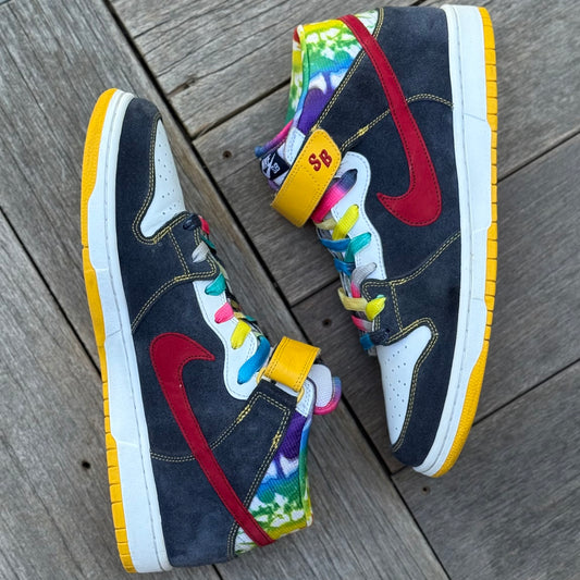 Nike SB Dunk Mid Tie Dye Size 13