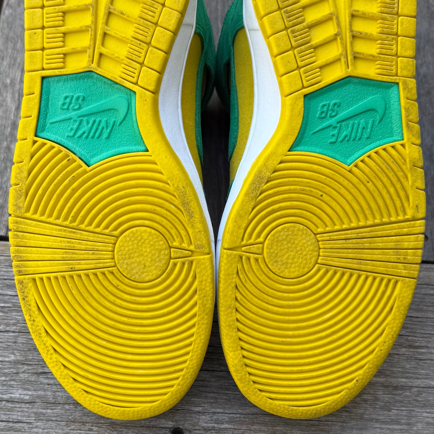 Nike SB Dunk High Oakland A’s Size 8