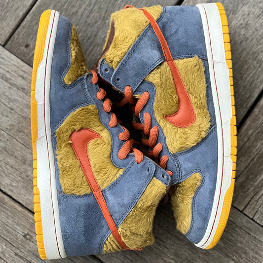 Nike SB Dunk High Papa Bear Three Bears Size 8.5