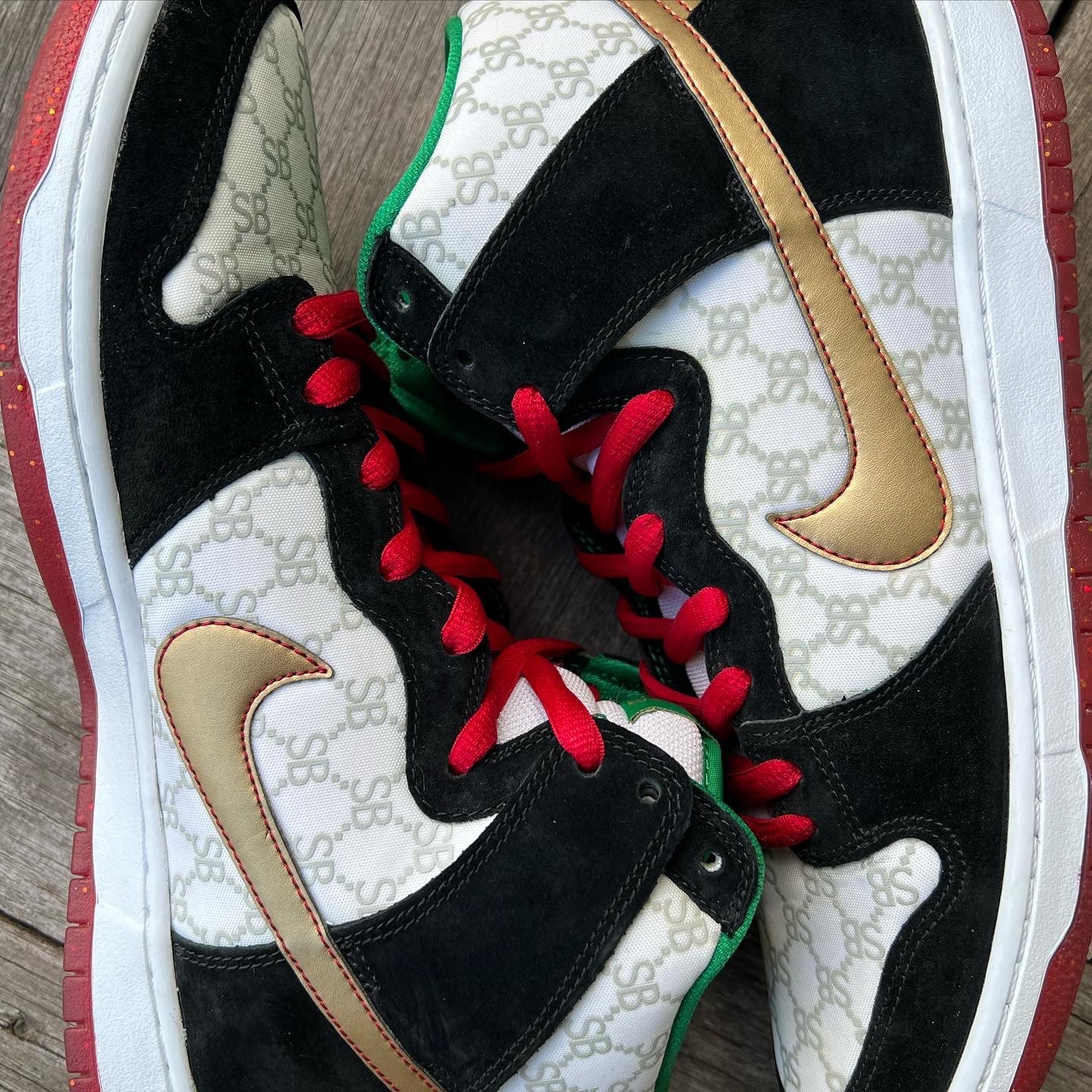 Nike SB Dunk Paid in Full Special Box Size 12