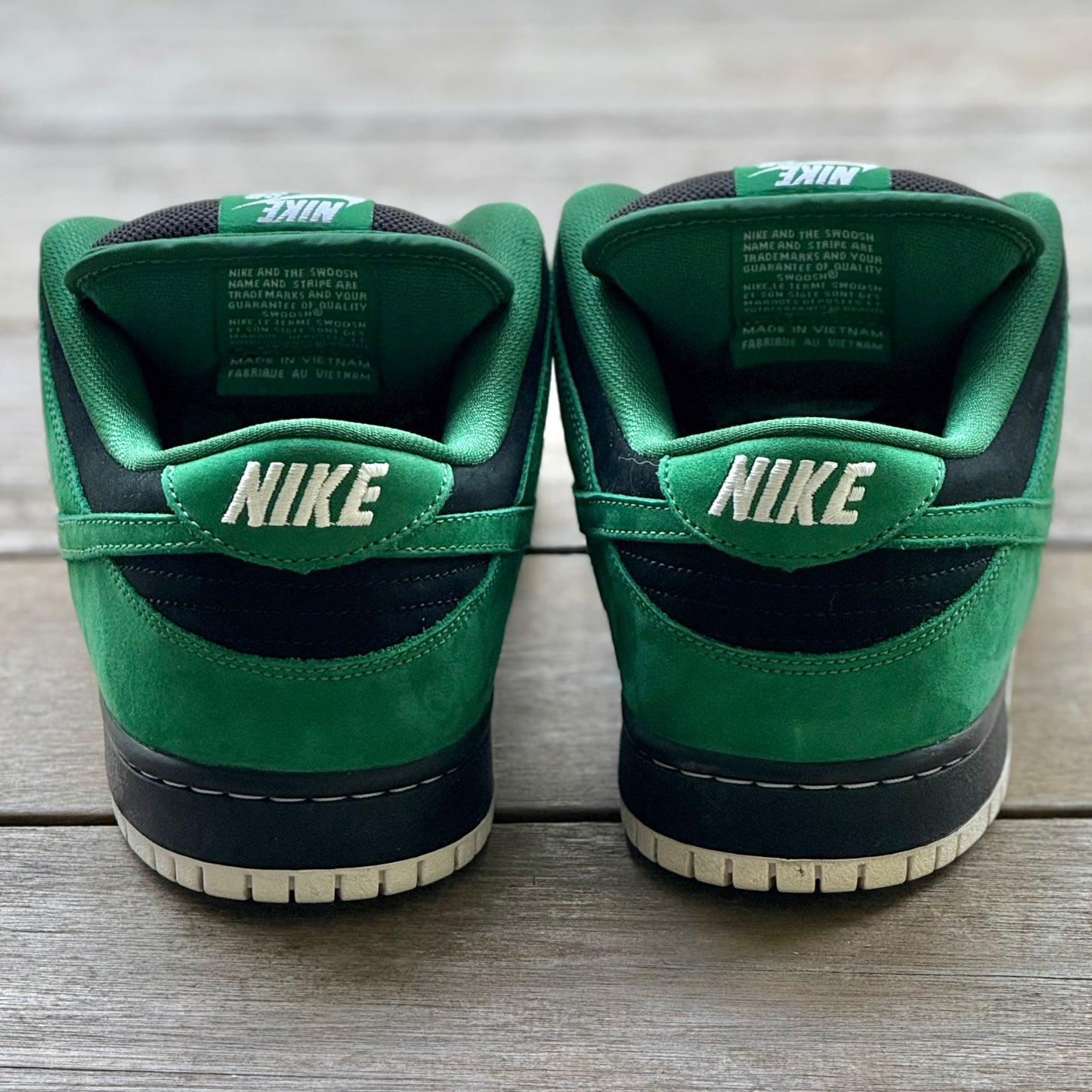 Nike SB Dunk Low Green Lantern Size 10