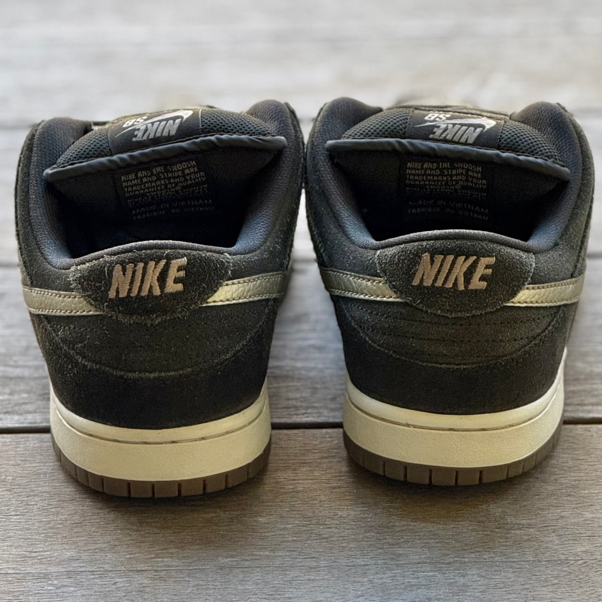 Nike SB Dunk Low Sequoia White Gum Size 8.5