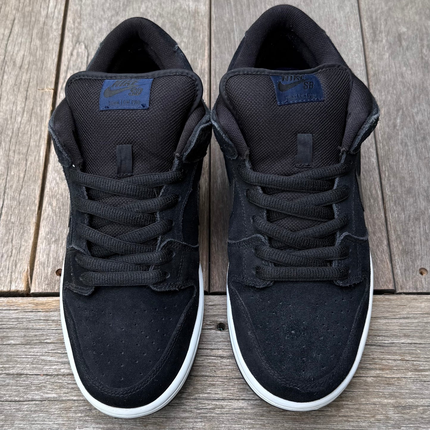 Nike SB Dunk Low Black Midnight Fog Size 10