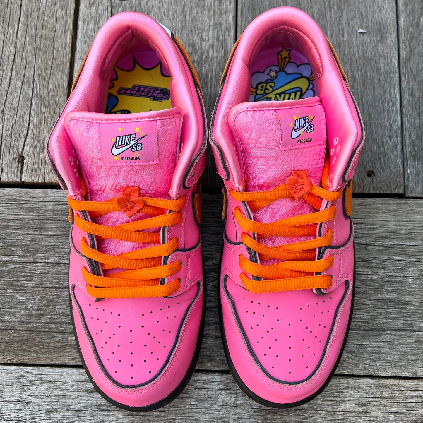 Nike SB Dunk Low Pink Powerpuff Girl Blossom Size 8