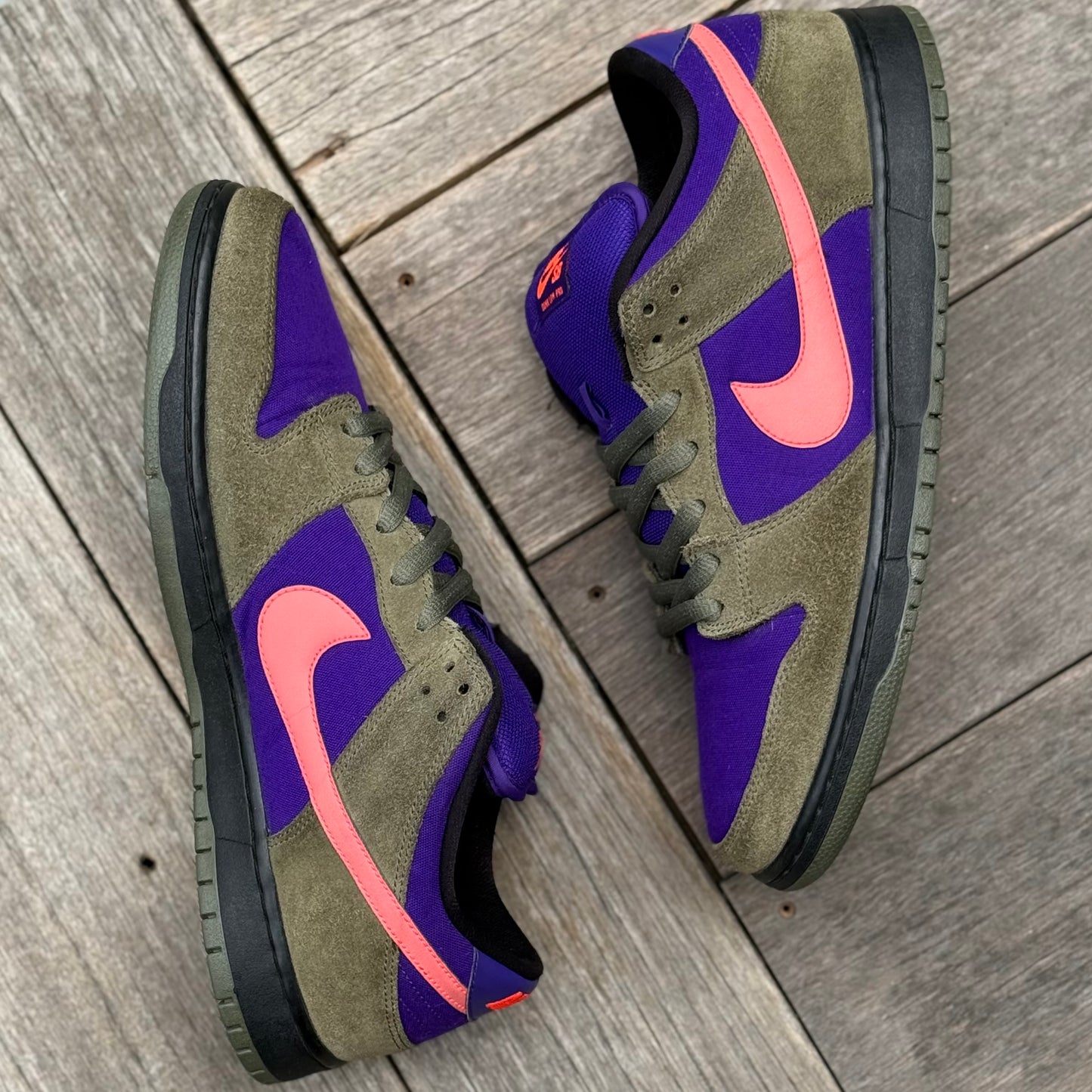 Nike SB Dunk Low Medium Olive Atomic Size 13